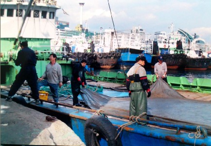 韩国近海捕鱼招聘渔工，包吃住，一年十三薪！