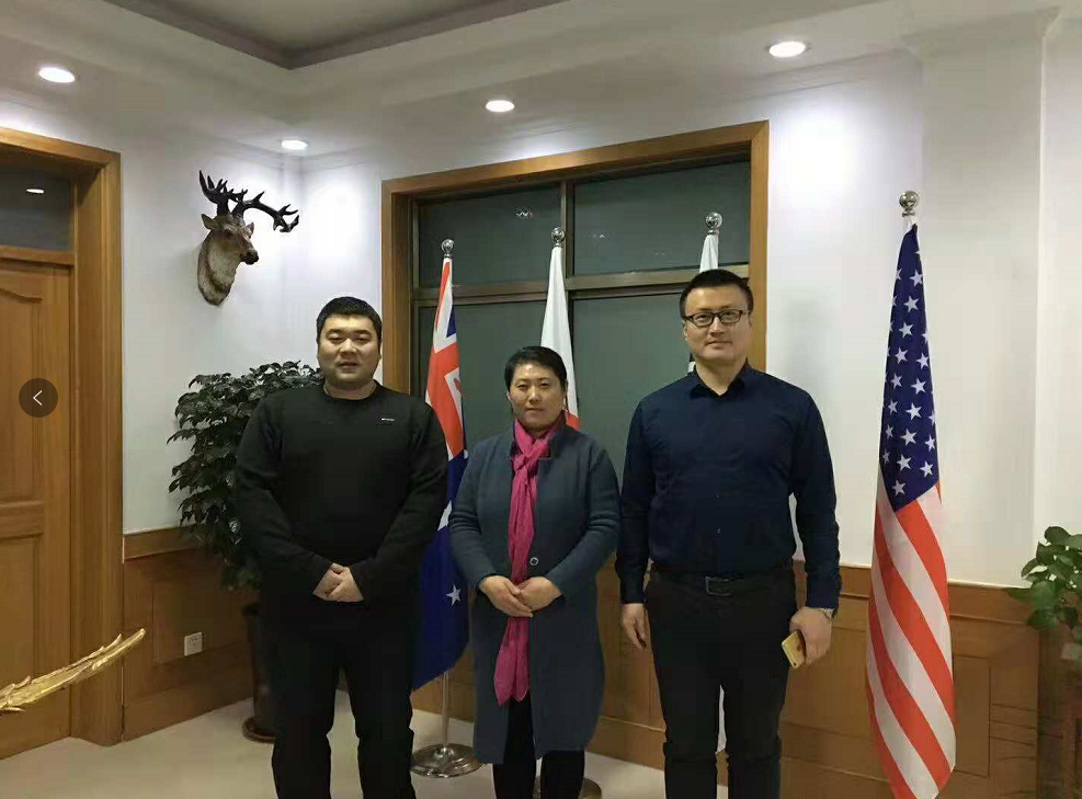 欢迎刘先生、谭女士来我公司考察合作！