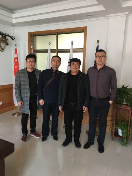 欢迎江苏何总、泰安亓总来访，也祝客户们一切顺利！