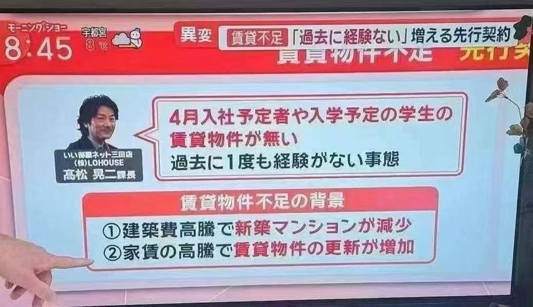 日本房源紧张
