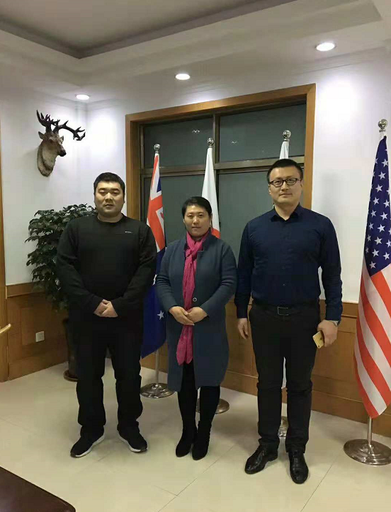 欢迎刘先生、谭女士来我公司考察合作！